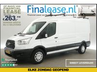 Ford Transit - 350 2.0 TDCI L3H2 2800KG Trekgew. Ladderlift Trekhaak LED Airco Cruise PDC 3 Persoons 