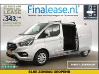 Ford Transit Custom - 300 2.0 TDCI L2H1 Trend 170PK Automaat Airco Camera Cruise Carplay 2xSchuifdeur LED PDC 3 Persoons Trekhaak 