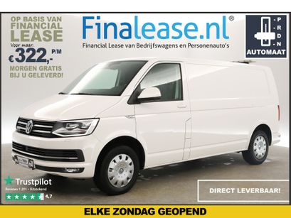 Volkswagen Transporter - 2.0 TDI L2H1 150PK DSG Automaat Airco Cruise Camera 3 Persoons LED PDC Stoelverwarming Trekhaak 