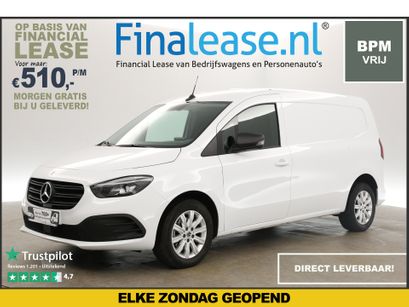 Mercedes-Benz Citan - 112 CDI L2H1 | BPM VRIJ | Automaat Airco Cruise Camera Carplay LED Navi 16&quot;LMV PDC Stoelverwarming Trekhaak 